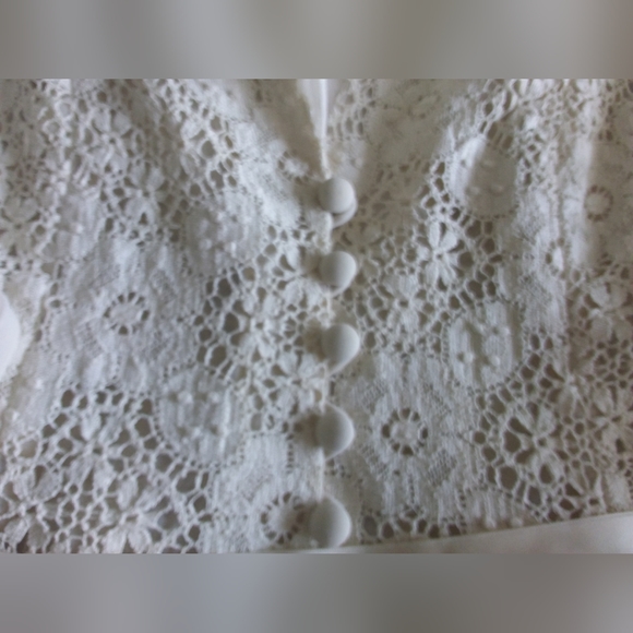 Frank Usher vintage wedding two piece gown - Picture 3 of 8